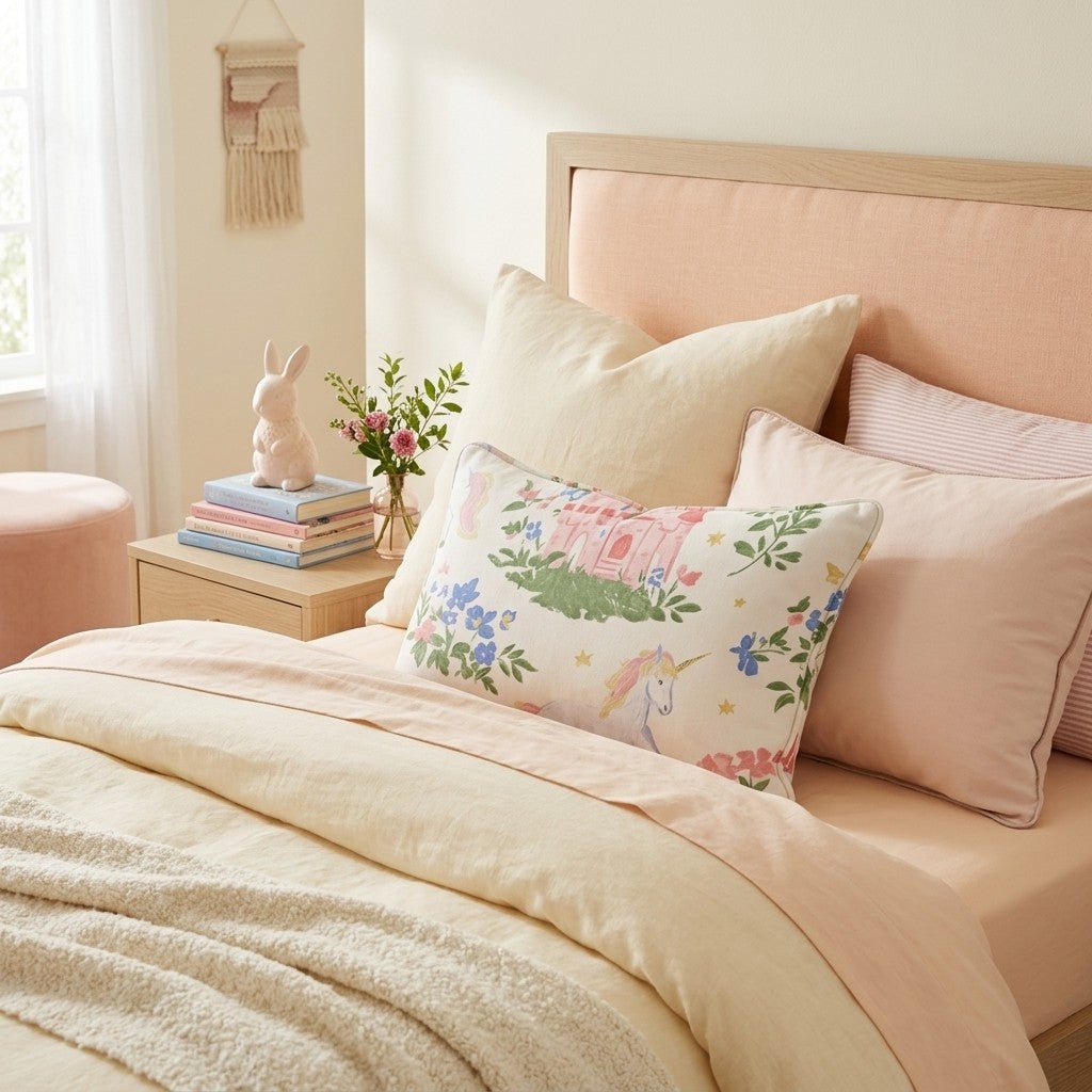 Magical Unicorns Throw Pillow - Hillcroft Home