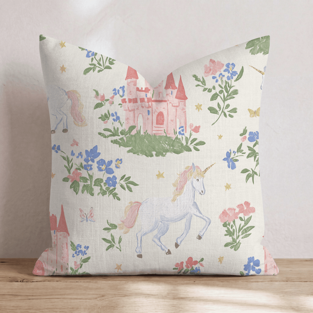 Magical Unicorns Throw Pillow - Hillcroft Home