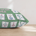Mahjong Forever Throw Pillow - Hillcroft Home