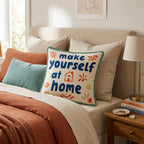 Make Yourself At Home Throw Pillow - Hillcroft Home