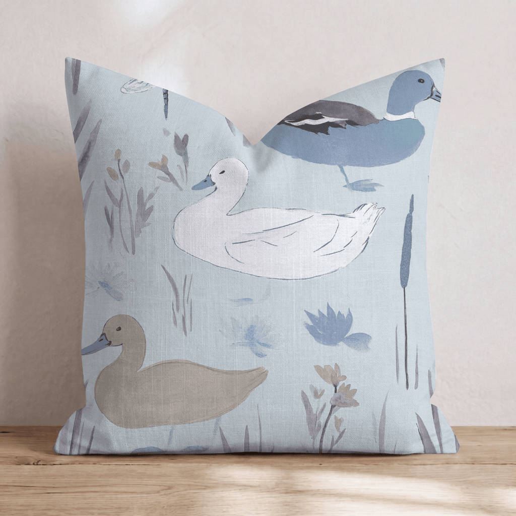 Mallard Bay Throw Pillow - Hillcroft Home