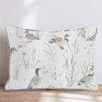 Mallard Marsh Walk Throw Pillow - Hillcroft Home