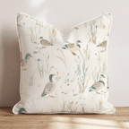 Mallard Marsh Walk Throw Pillow - Hillcroft Home