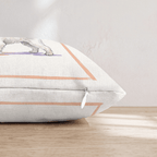 Maltese Lager Throw Pillow - Hillcroft Home