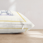 Maltese Matcha Throw Pillow - Hillcroft Home