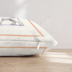 Maltese Tumbler Throw Pillow - Hillcroft Home