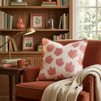 Maple Orange Bliss Throw Pillow - Hillcroft Home