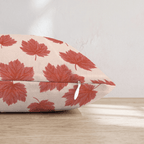 Maple Orange Bliss Throw Pillow - Hillcroft Home