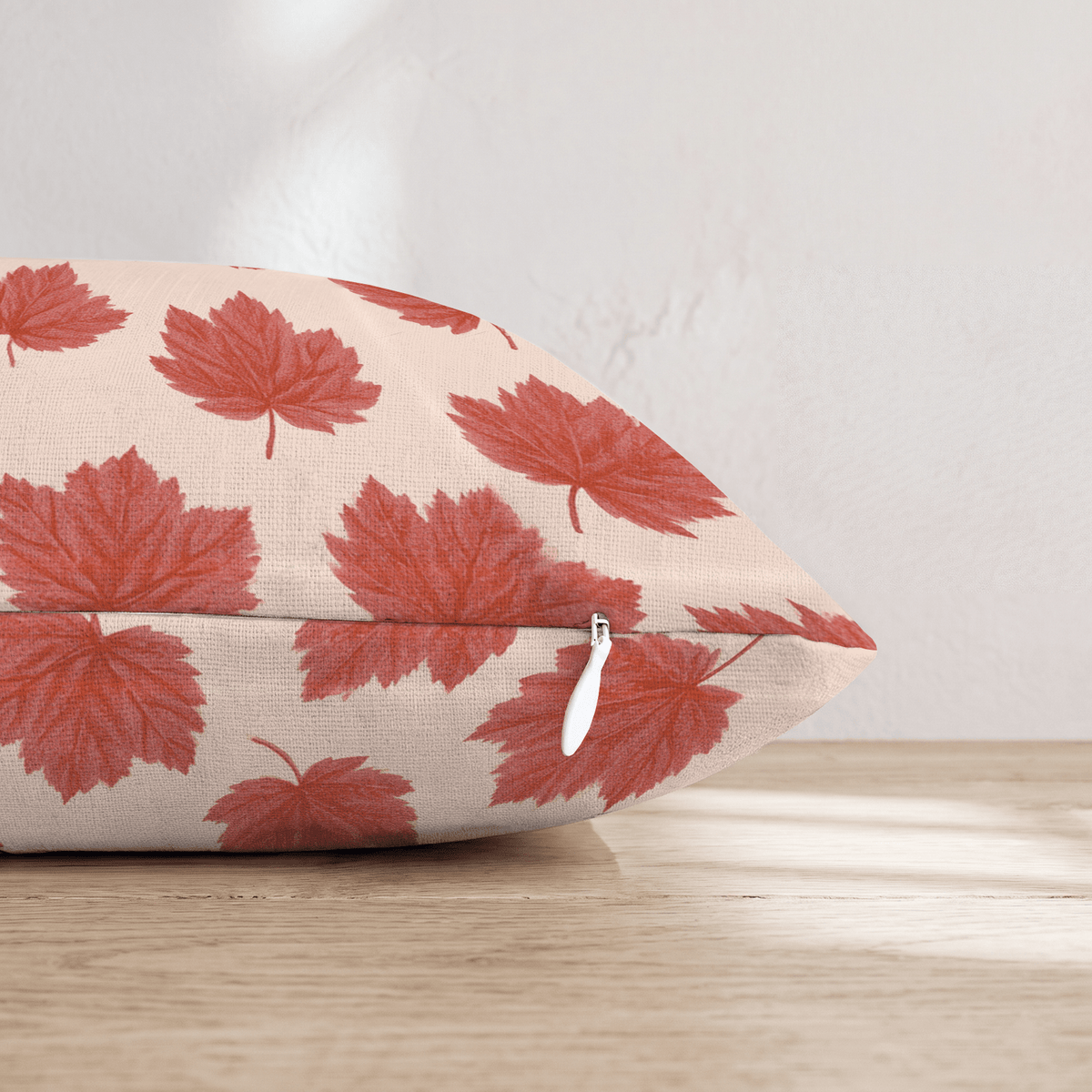 Maple Orange Bliss Throw Pillow - Hillcroft Home