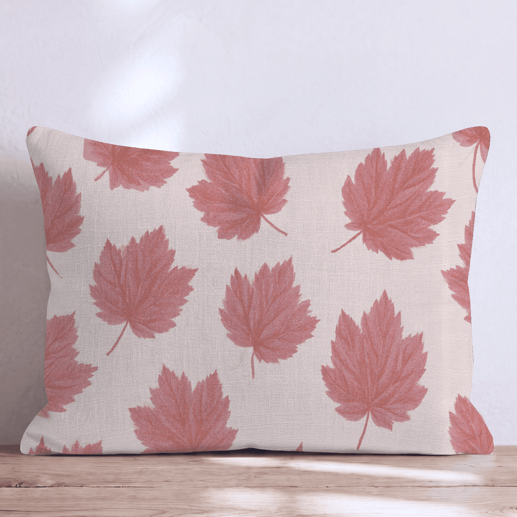 Maple Orange Bliss Throw Pillow - Hillcroft Home