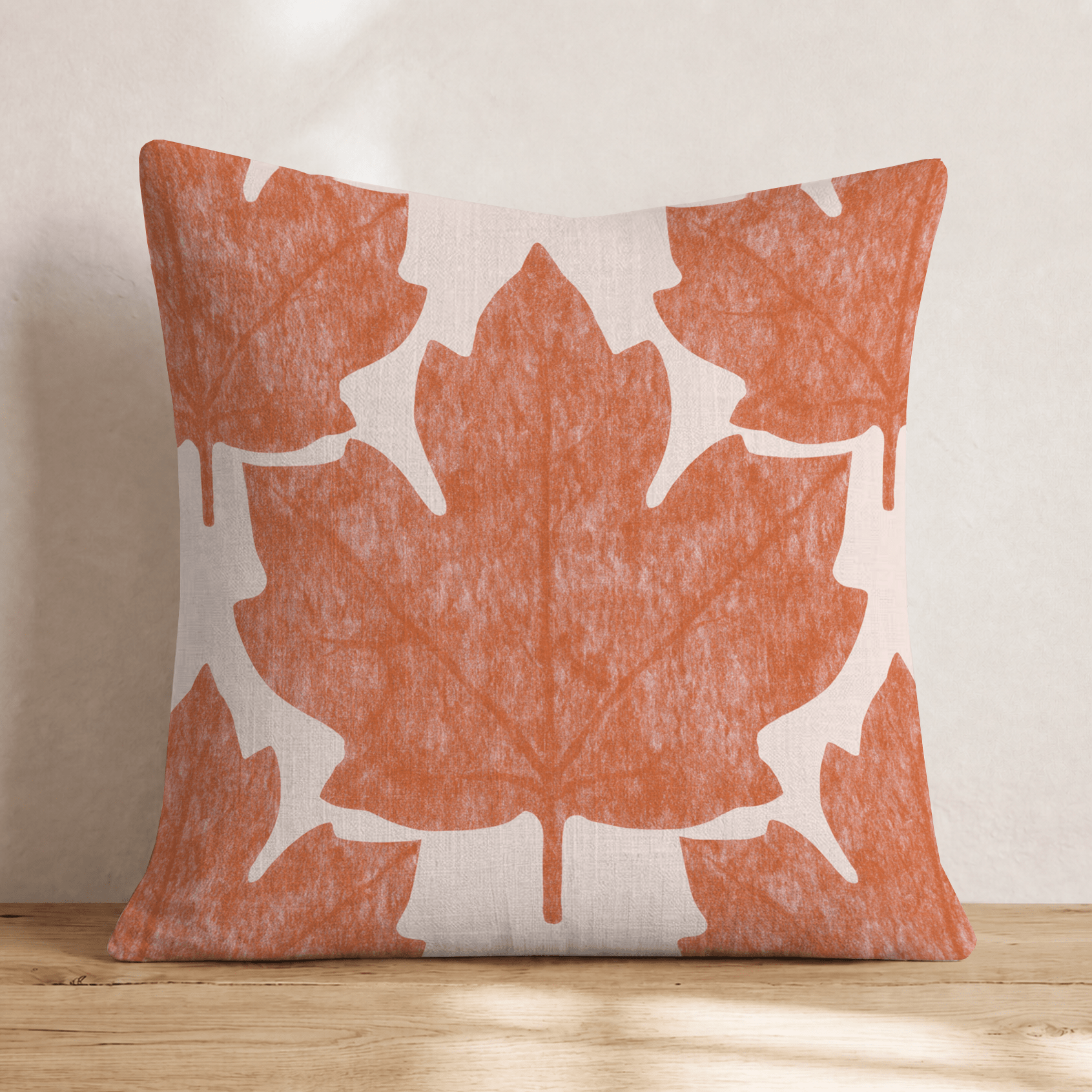 Maple Tile Throw Pillow - Hillcroft Home