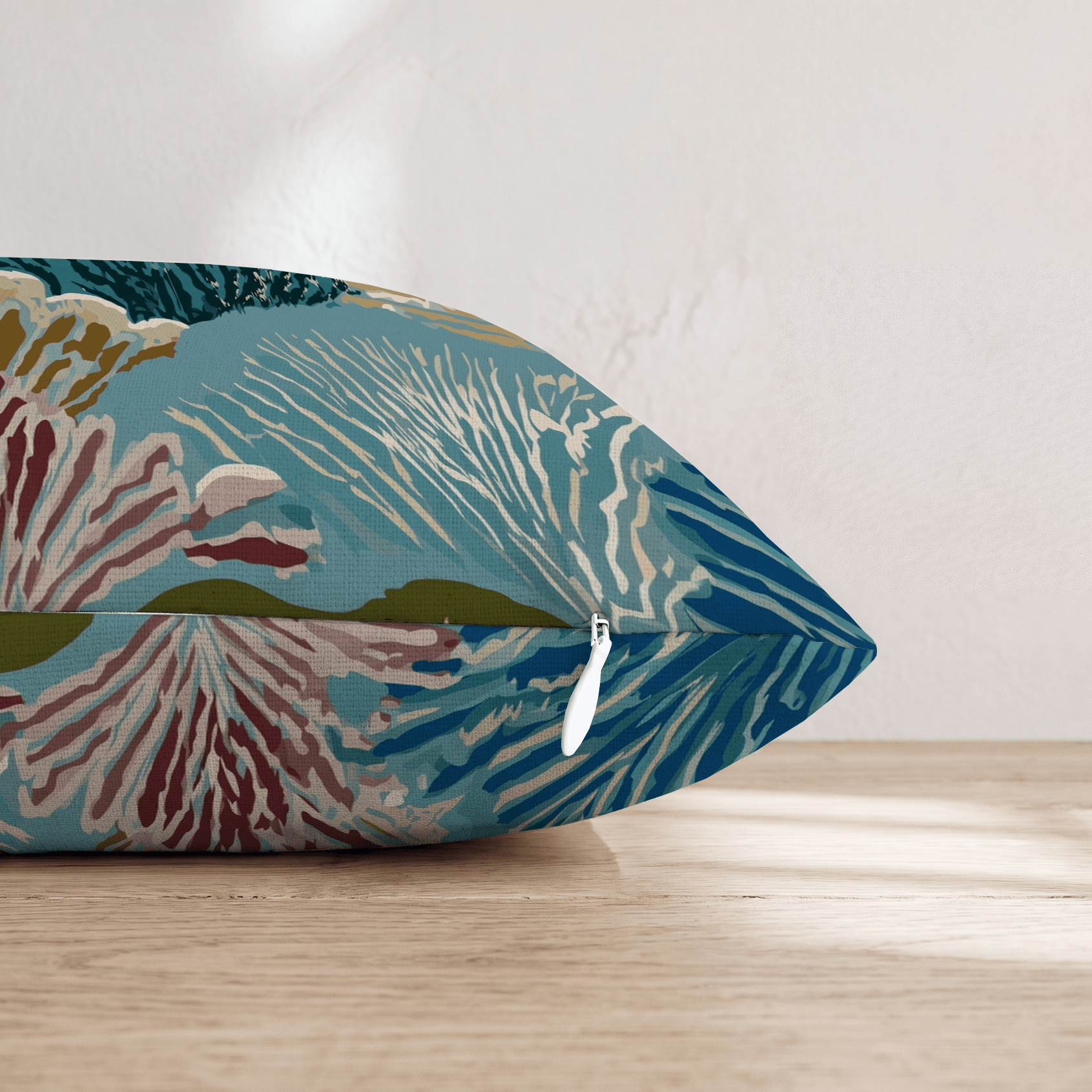 Marble & Mint Throw Pillow - Hillcroft Home