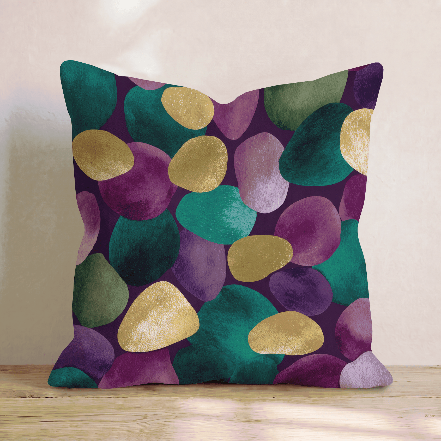 Mardi Dots Throw Pillow - Hillcroft Home
