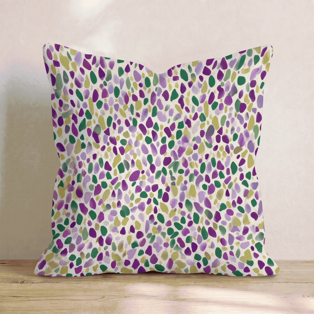Mardi Party Throw Pillow - Hillcroft Home