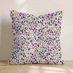Mardi Party Throw Pillow - Hillcroft Home