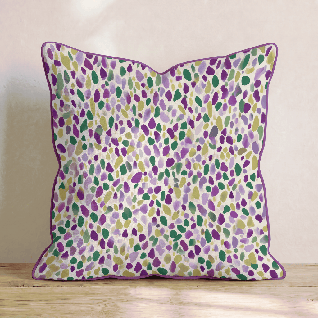 Mardi Party Throw Pillow - Hillcroft Home
