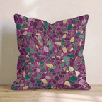 Mardi Tile Throw Pillow - Hillcroft Home