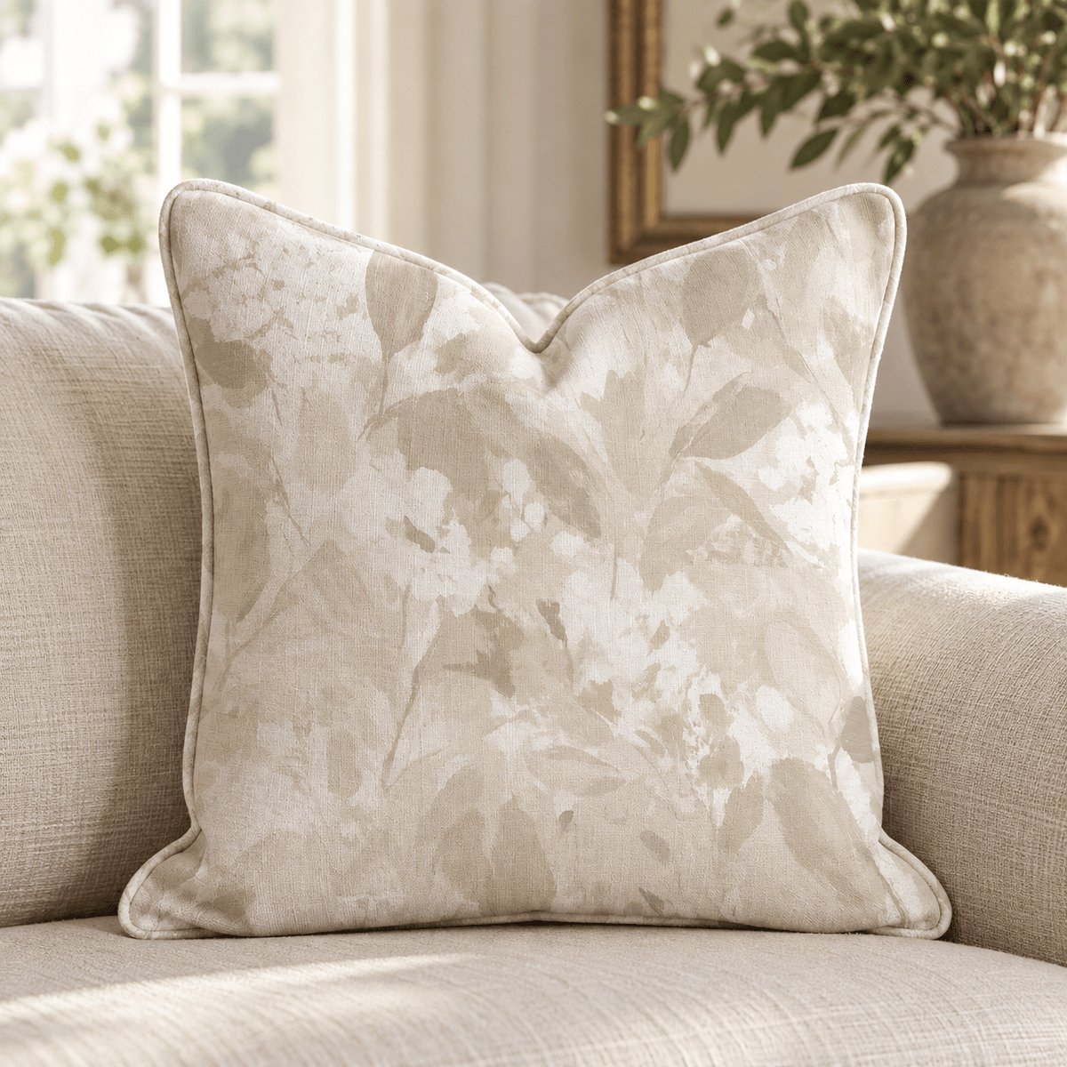 Maren Almond Throw Pillow throw pillow - Hillcroft Home