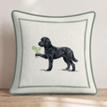 Margarita Black Goldendoodle Throw Pillow - Hillcroft Home
