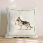 Margarita German Shepherd_ Throw Pillow - Hillcroft Home
