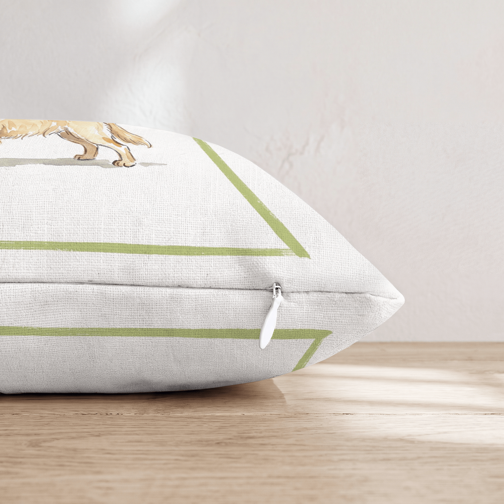 Margarita Golden Retriever Throw Pillow - Hillcroft Home