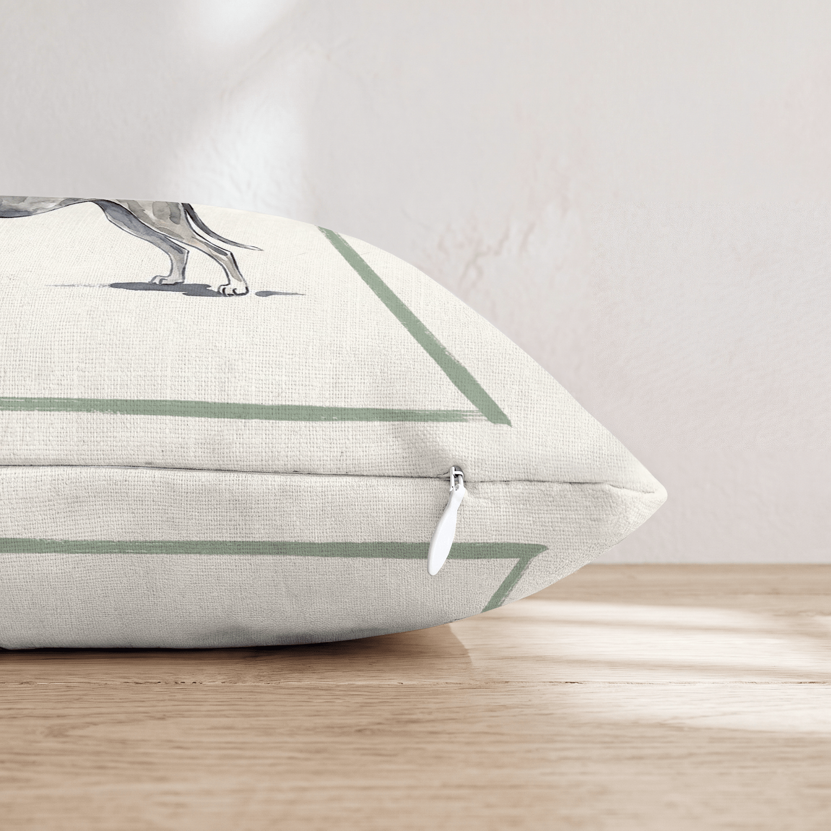Margarita Greyhound Throw Pillow - Hillcroft Home