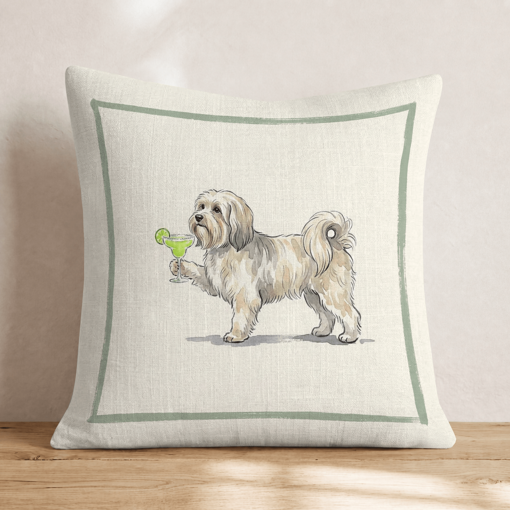 Margarita Havenese Throw Pillow - Hillcroft Home