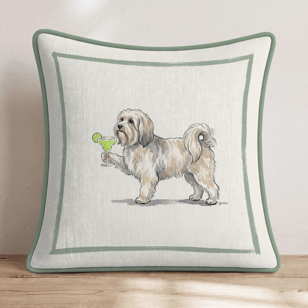 Margarita Havenese Throw Pillow - Hillcroft Home
