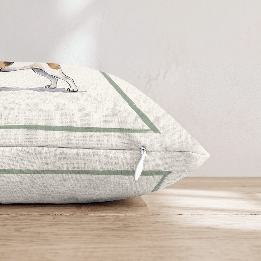 Margarita Jack Russell Throw Pillow - Hillcroft Home