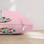 Margarita on the Rocks Throw Pillow - Hillcroft Home