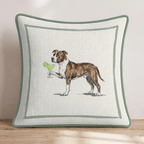 Margarita Pitbull Throw Pillow - Hillcroft Home