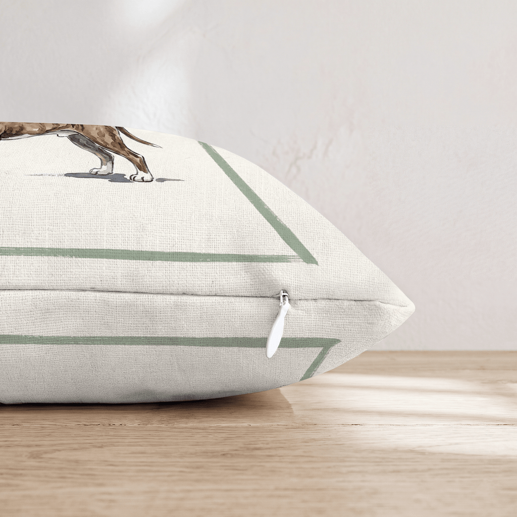 Margarita Pitbull Throw Pillow - Hillcroft Home