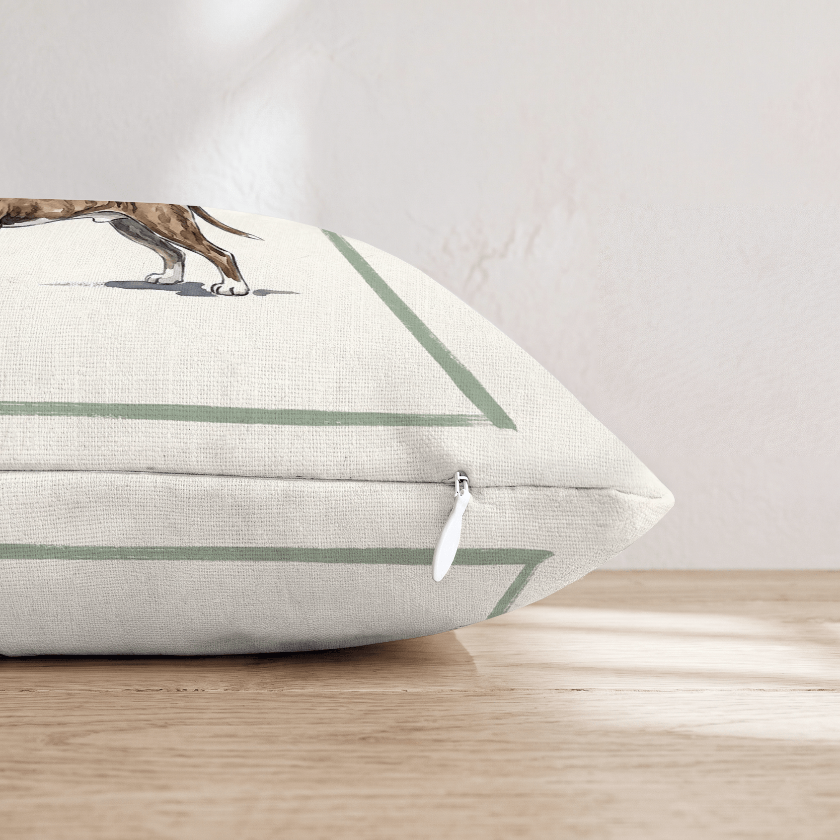 Margarita Pitbull Throw Pillow - Hillcroft Home