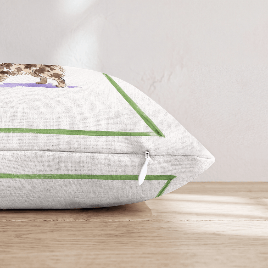 Margarita Pomeranian Throw Pillow - Hillcroft Home