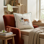 Margarita Saint Bernard Throw Pillow - Hillcroft Home