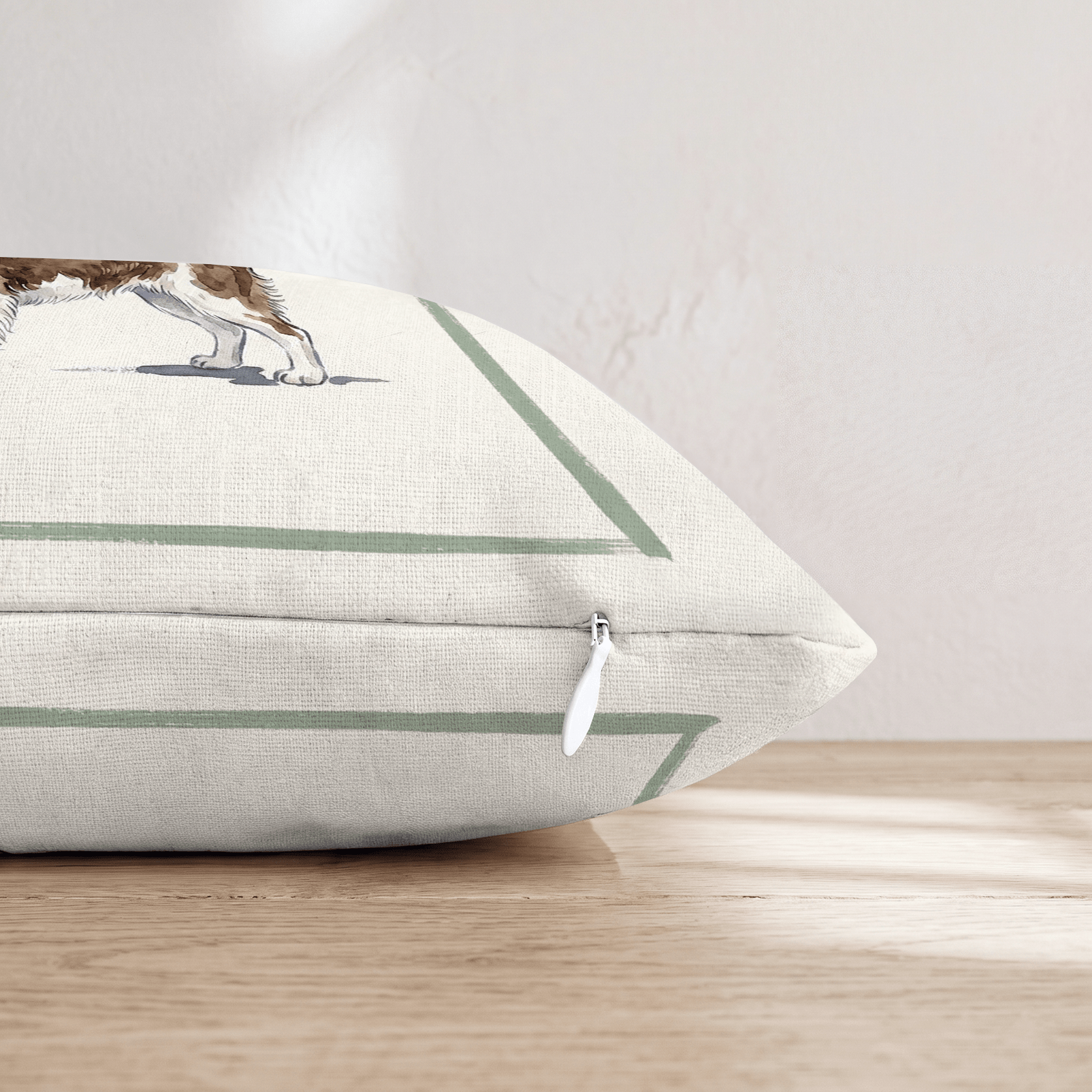Margarita Springer Spaniel Throw Pillow - Hillcroft Home