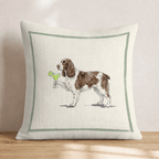 Margarita Springer Spaniel Throw Pillow - Hillcroft Home