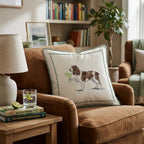 Margarita Springer Spaniel Throw Pillow - Hillcroft Home