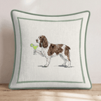 Margarita Springer Spaniel Throw Pillow - Hillcroft Home