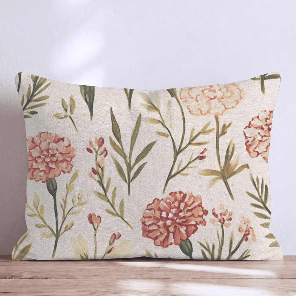 Marigold Garden Throw Pillow - Hillcroft Home