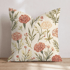 Marigold Garden Throw Pillow - Hillcroft Home