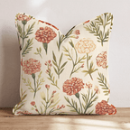 Marigold Garden Throw Pillow - Hillcroft Home