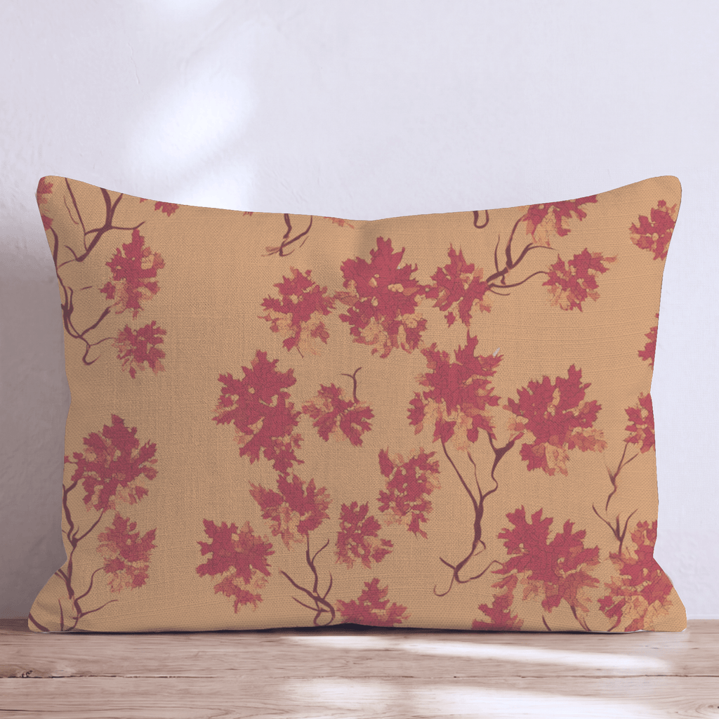 Marigold Maple Canopy Throw Pillow - Hillcroft Home