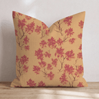 Marigold Maple Canopy Throw Pillow - Hillcroft Home