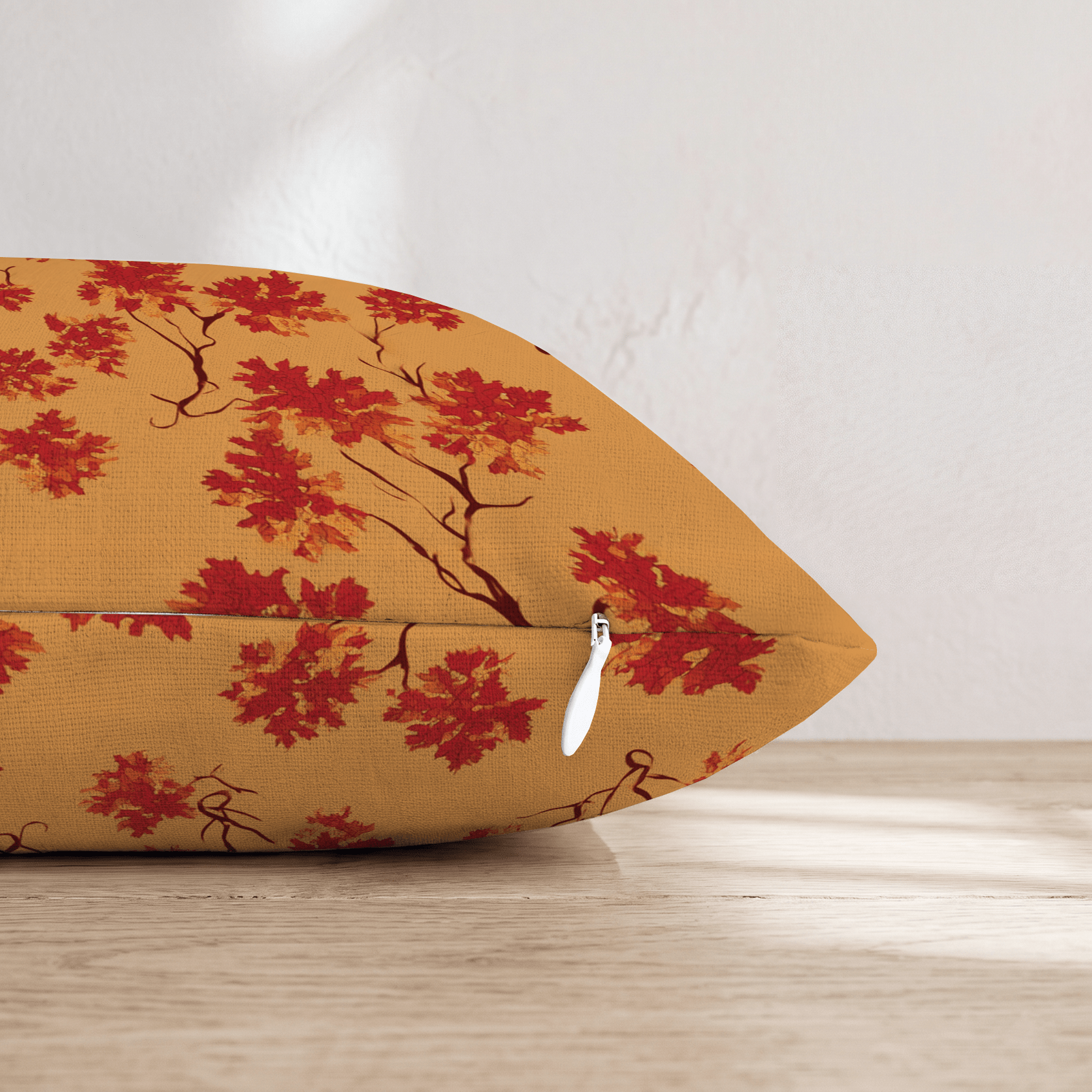 Marigold Maple Canopy Throw Pillow - Hillcroft Home