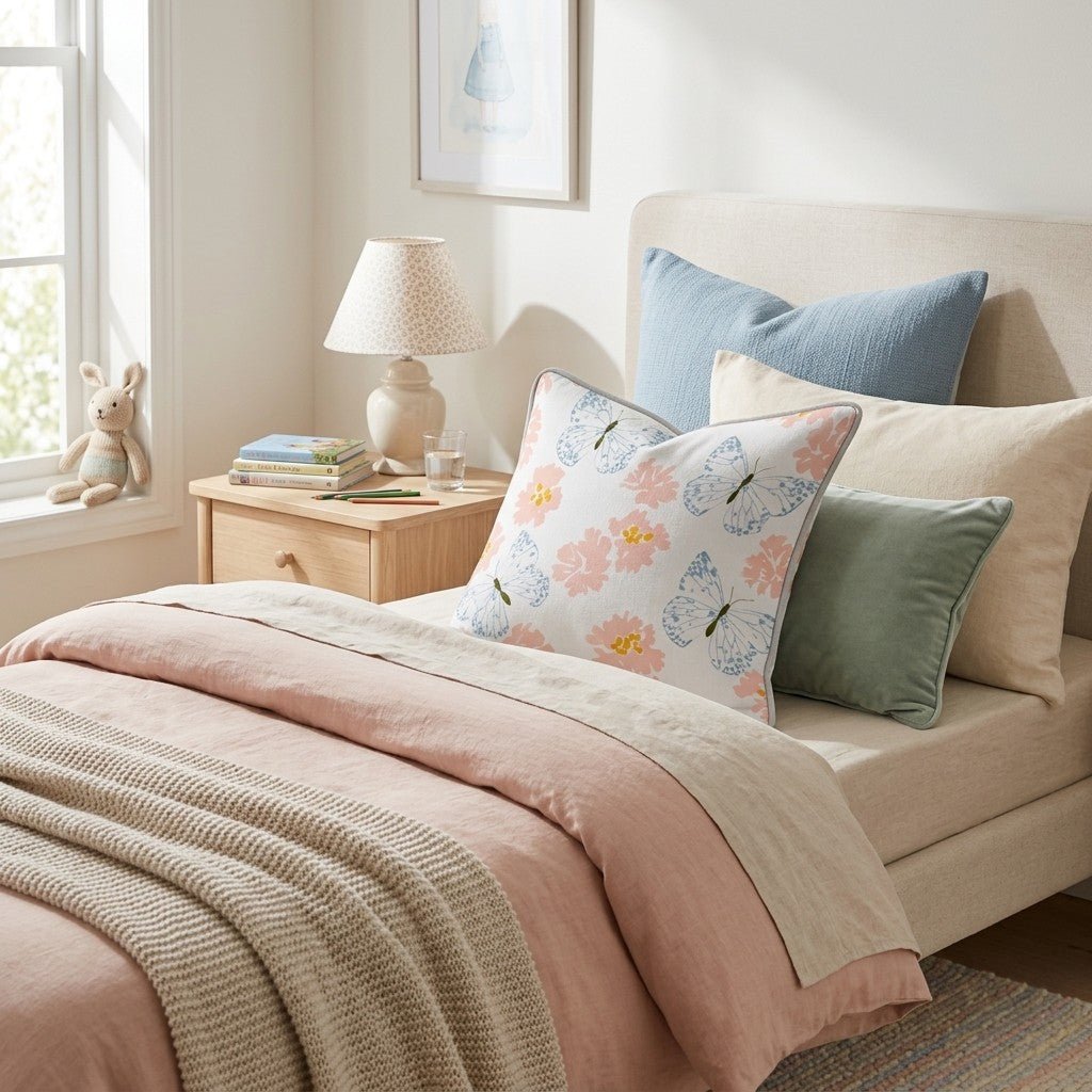 Mariposa Throw Pillow - Hillcroft Home