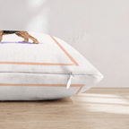 Martini Airedale Terrier Throw Pillow - Hillcroft Home