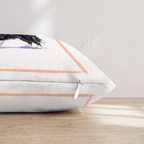 Martini Border Collie Throw Pillow - Hillcroft Home