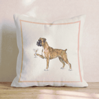 Martini Boxer Throw Pillow - Hillcroft Home