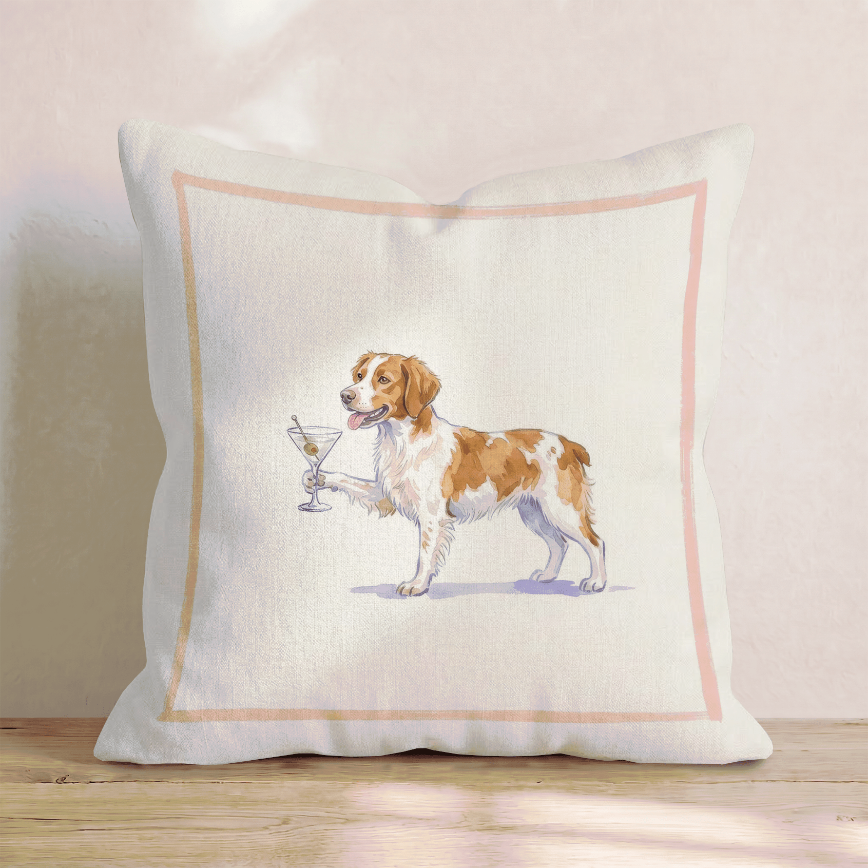 Martini Brittany Throw Pillow - Hillcroft Home